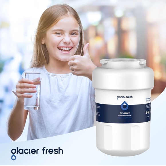 Brand New in Box $15 GLACIER FRESH GF-MWF Water Filter for GE Refrigerators - Picture 3 of 9